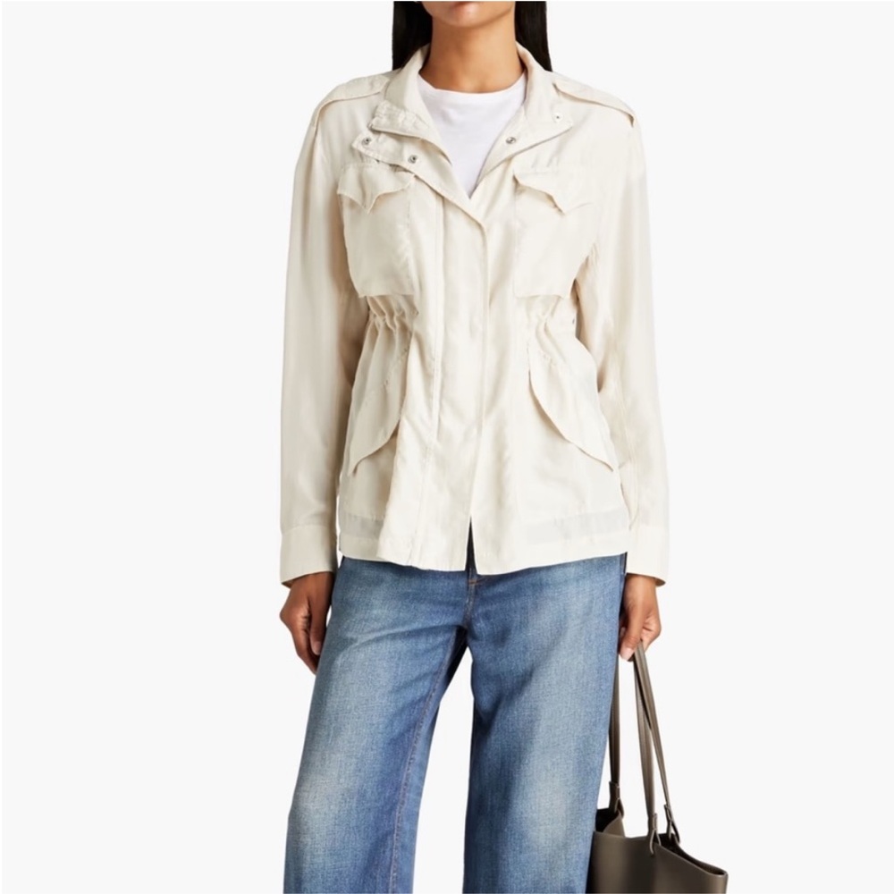 Rag&Bone Roth Silk Jacket - Picture 1 of 3